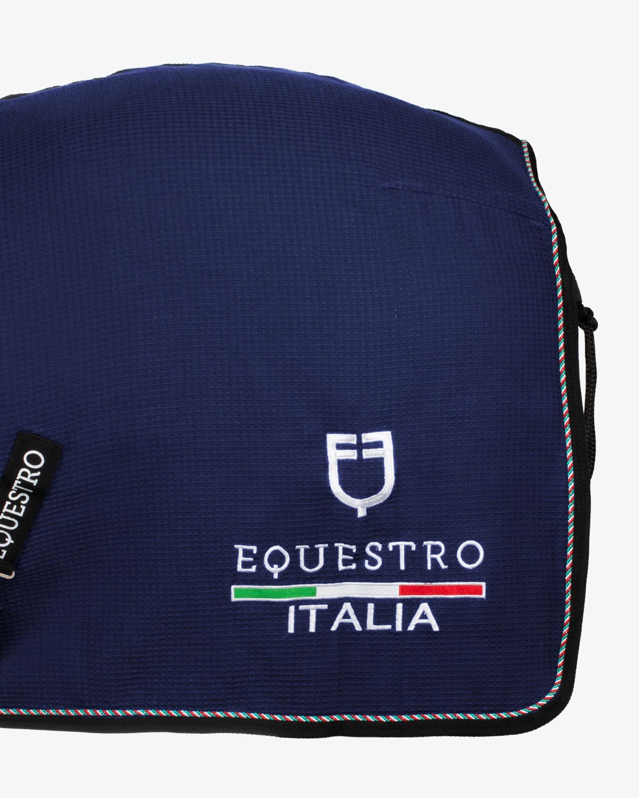 Coperta da box in tessuto waffle Equestro X FISE