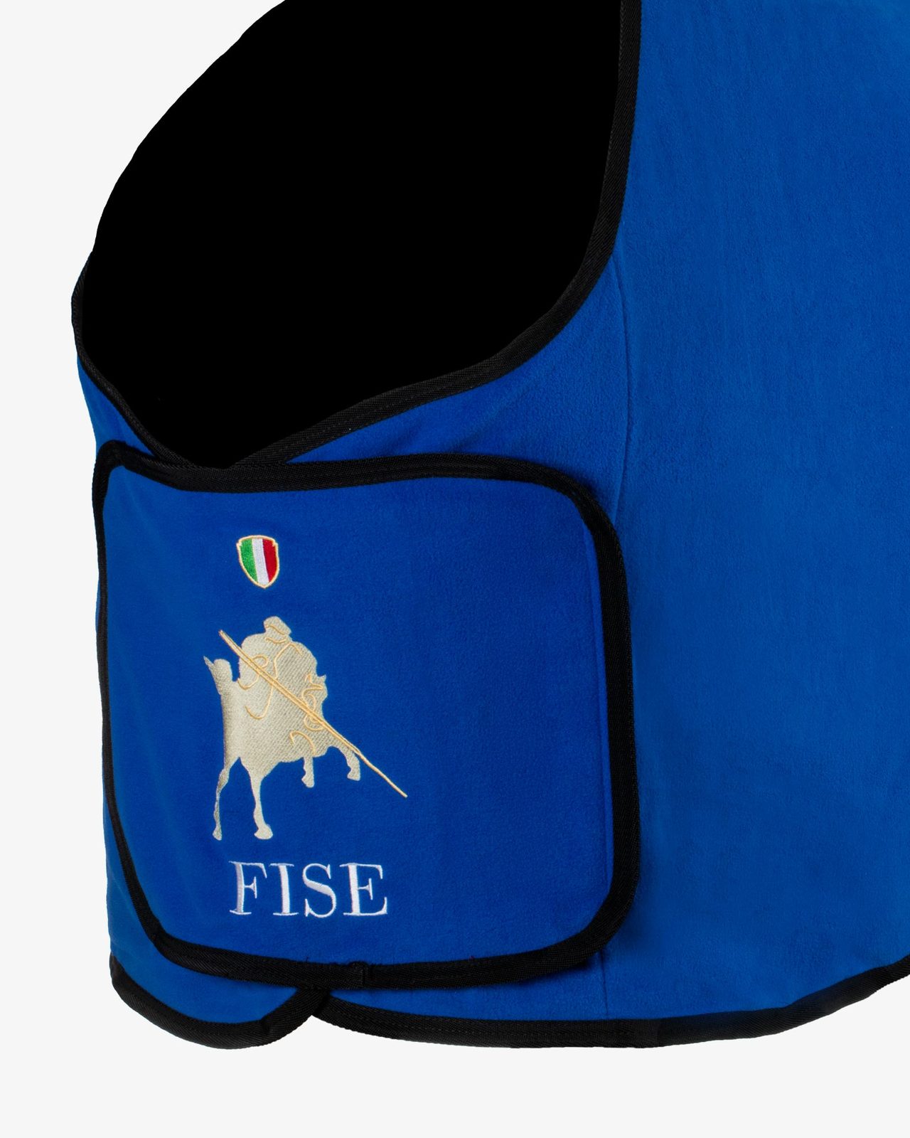 Coperta in pile con chiusura frontale Equestro X FISE