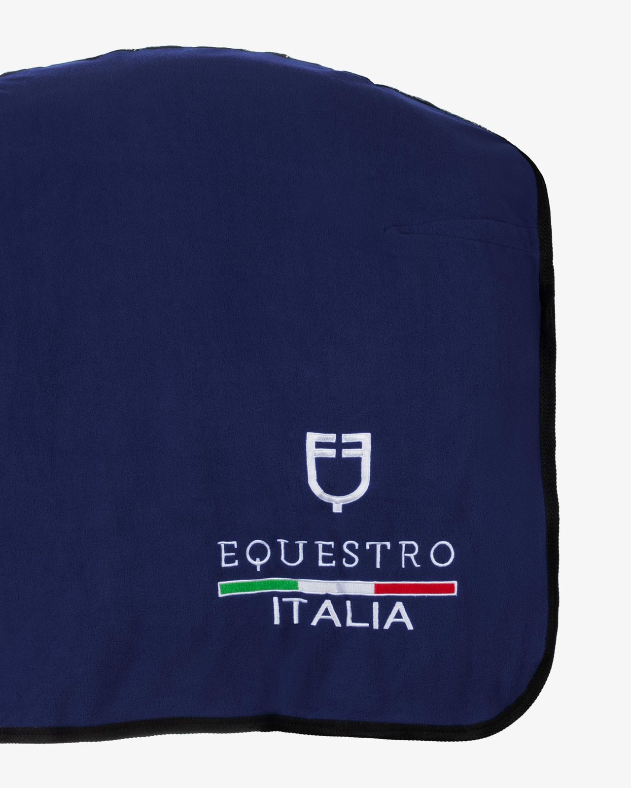 Coperta in pile con chiusura frontale Equestro X FISE