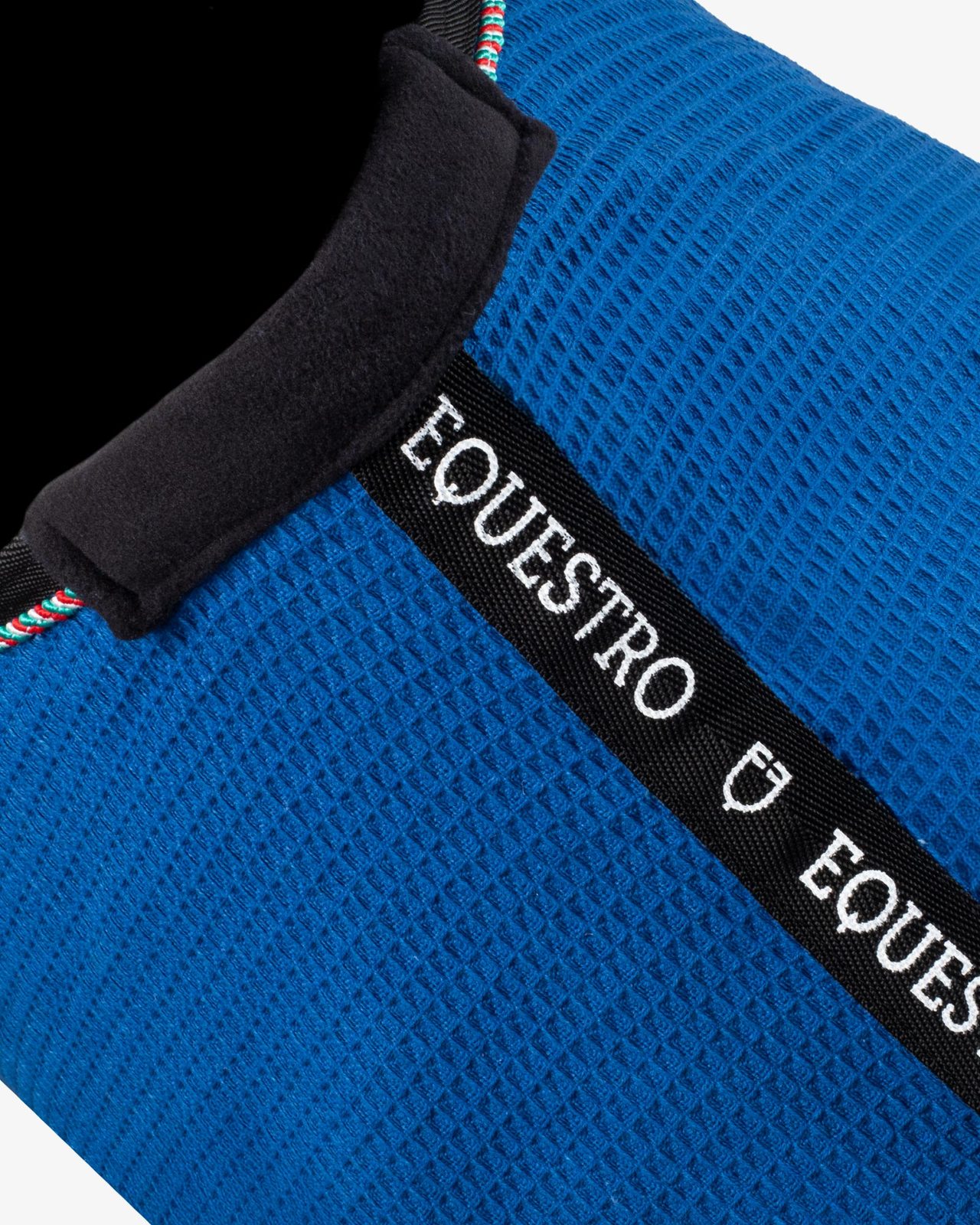 Coperta da box in tessuto waffle Equestro X FISE