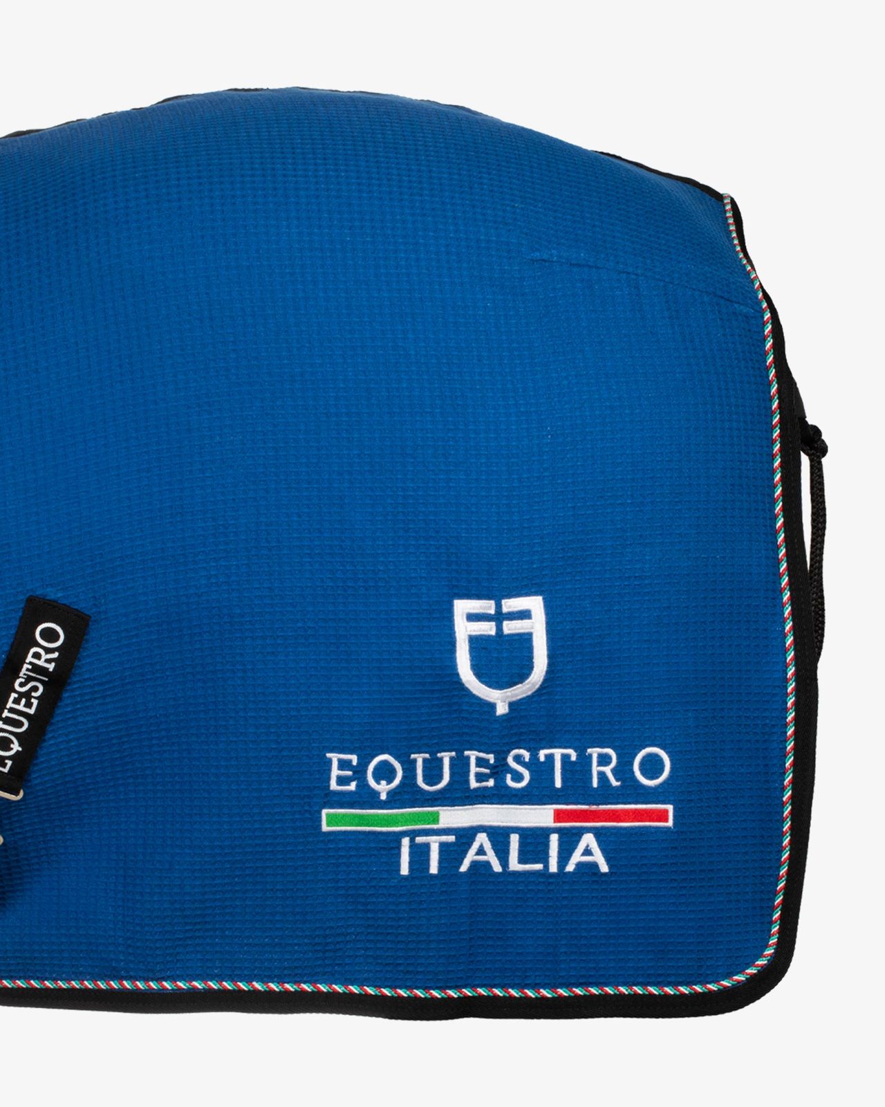 Coperta da box in tessuto waffle Equestro X FISE
