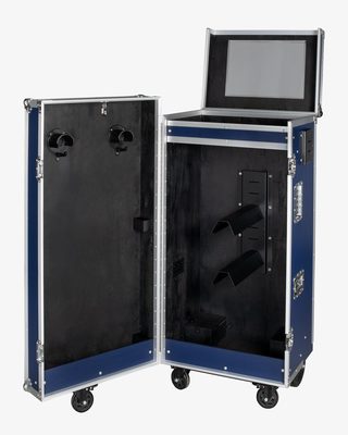 Silver hardware saddle cabinet 65x62x138cm