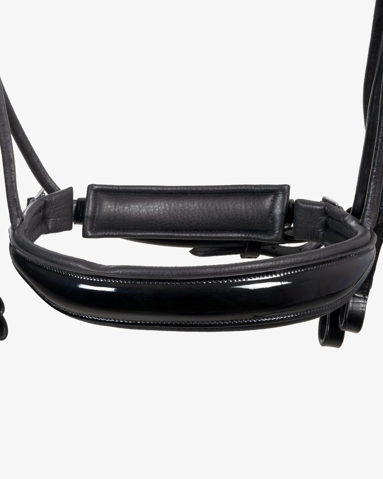 Briglia da dressage in cuoio con sovracapo anatomico