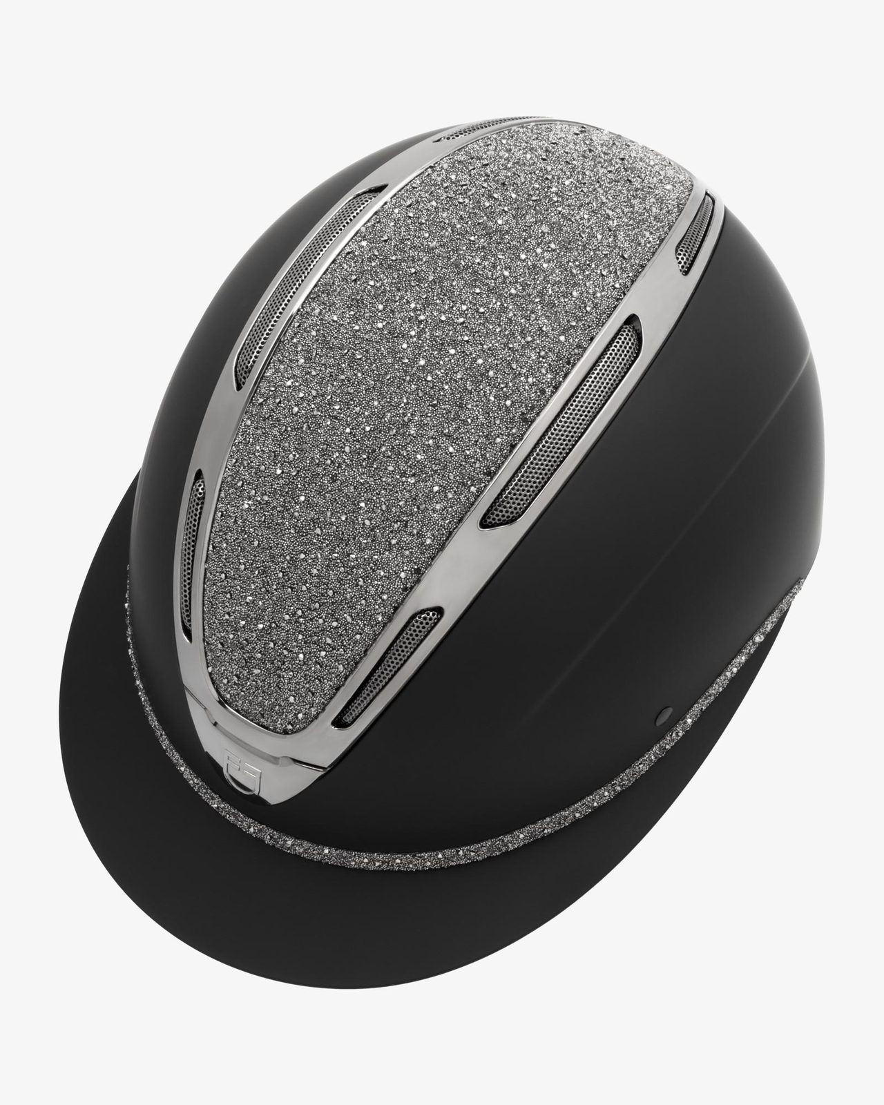 Cap Apocalypse donna calotta opaca e brillantini omologazione EN 1384-2023