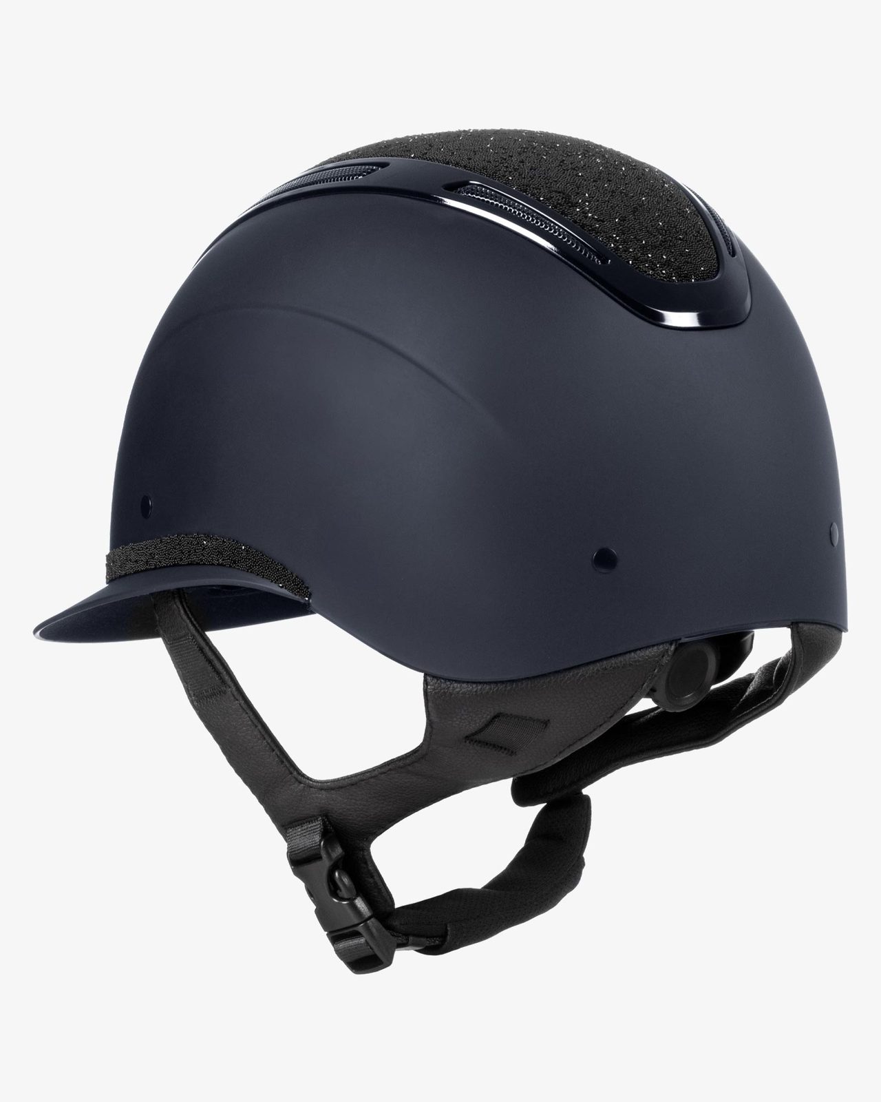 Women's Apocalypse helmet matte shell and rhinestones homologation EN 1384-2023