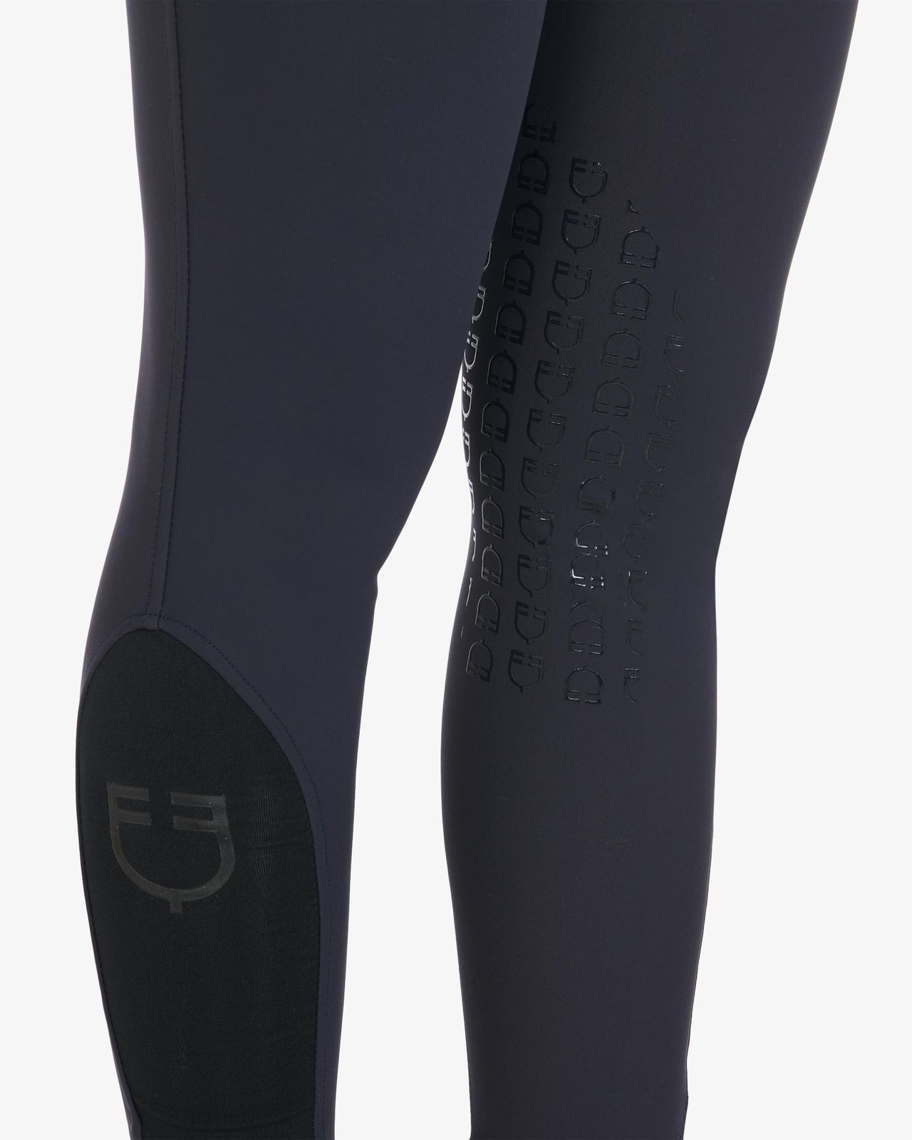 Pantaloni donna slim fit grip con logo Equestro
