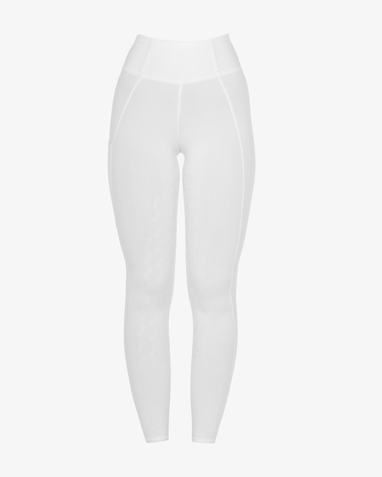 Leggins bambina slim fit grip con logo