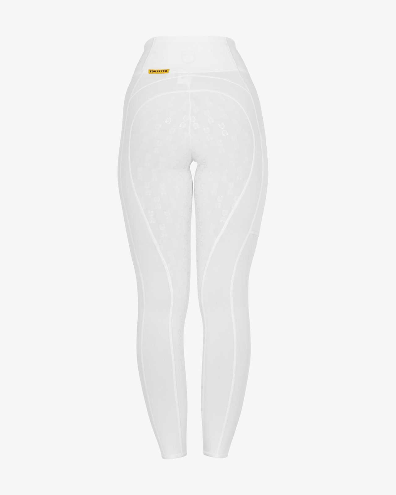 Leggins bambina slim fit grip con logo