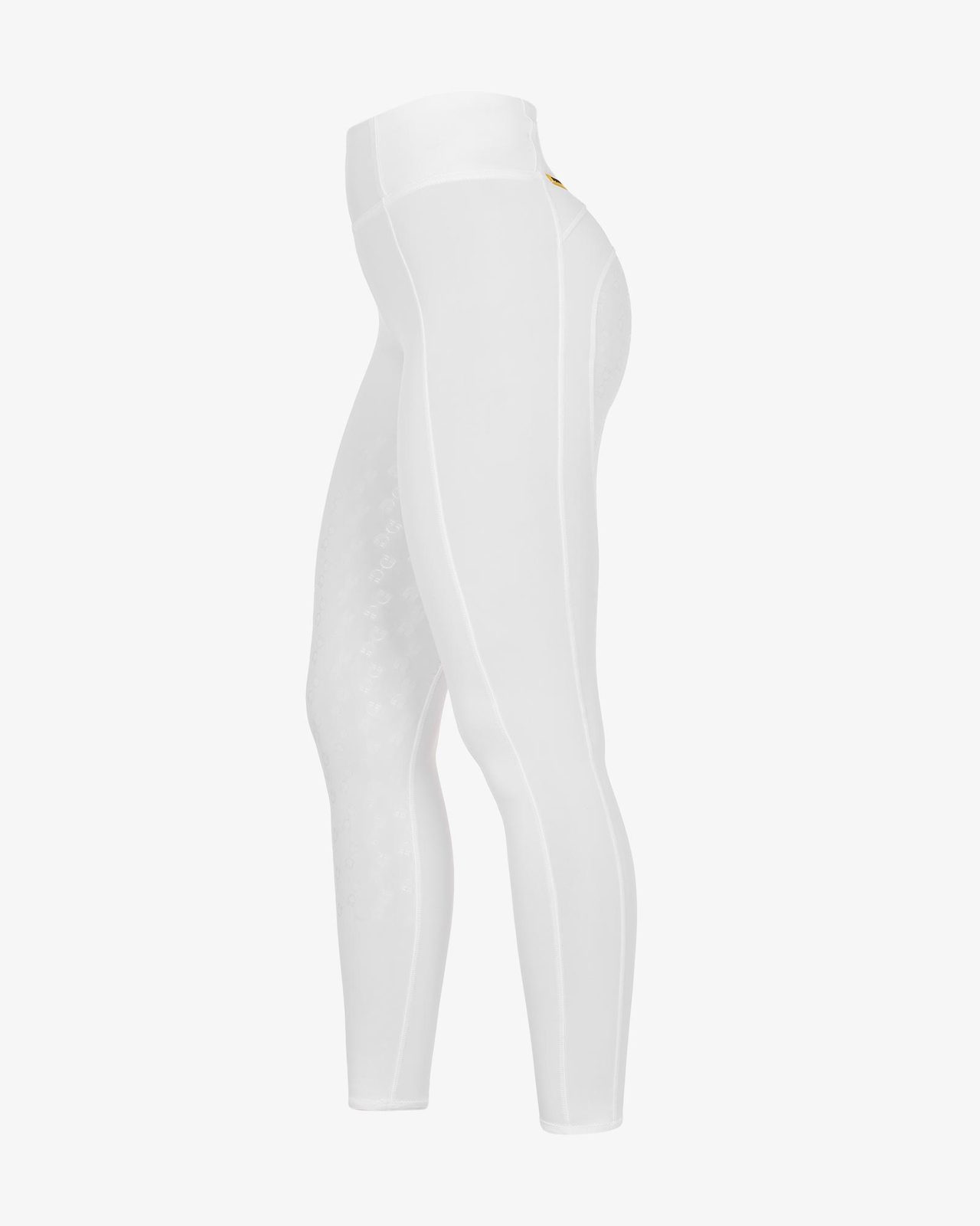 Leggins bambina slim fit grip con logo