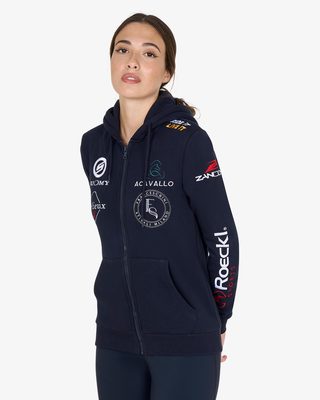 Felpa donna multilogo design 2024