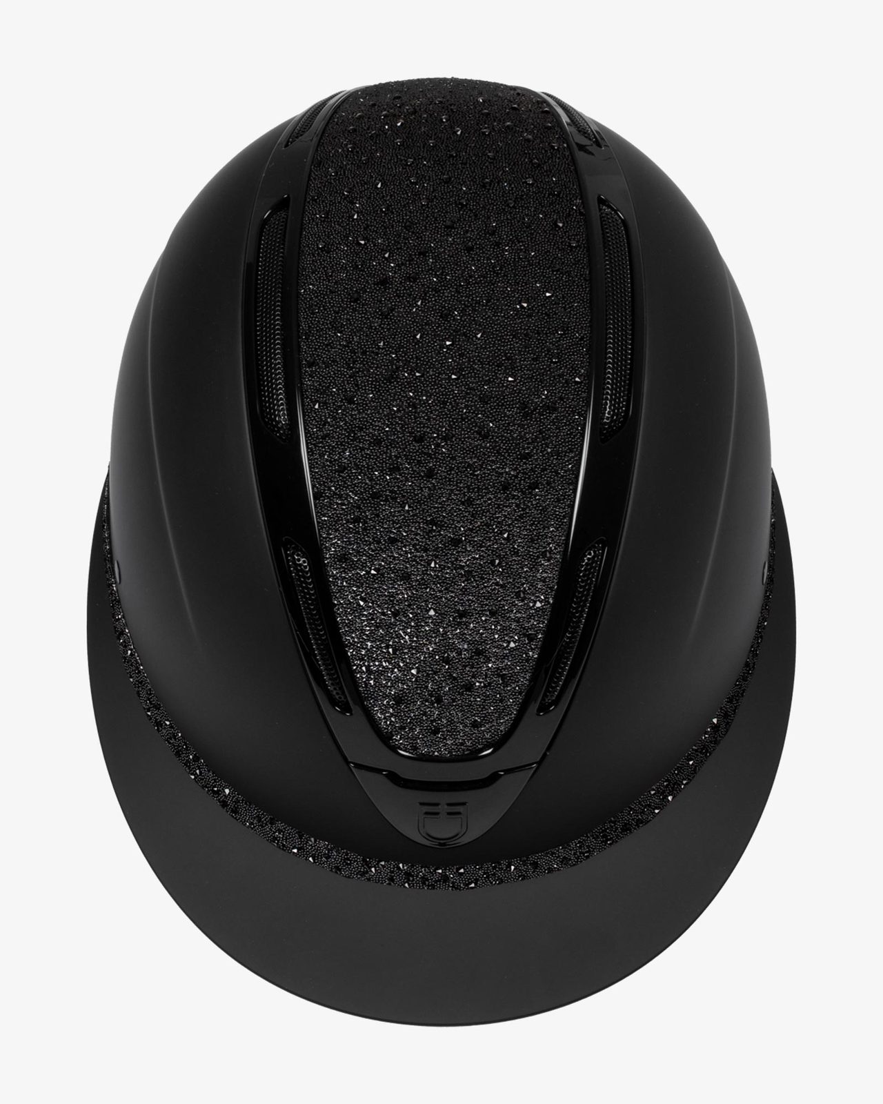 Women's Apocalypse helmet matte shell and rhinestones homologation EN 1384-2023