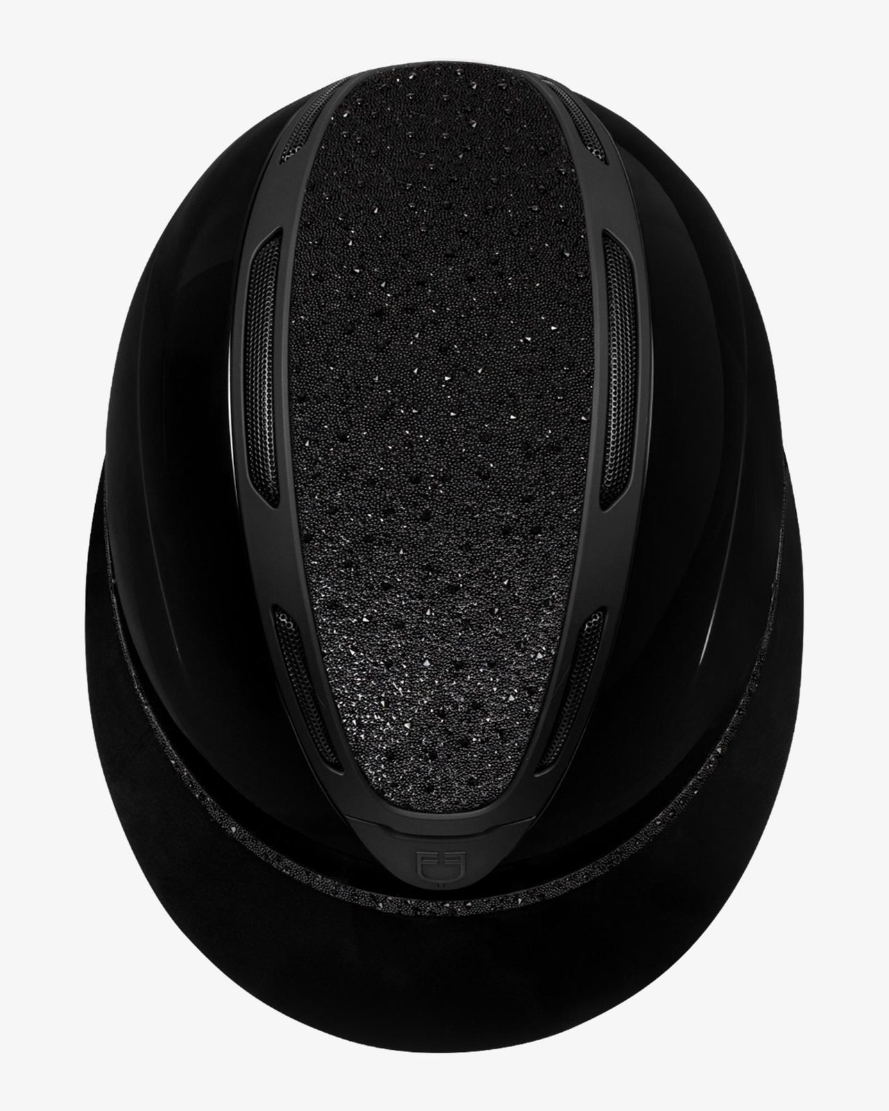 Women's Apocalypse helmet glossy shell and rhinestones homologation EN 1384-2023