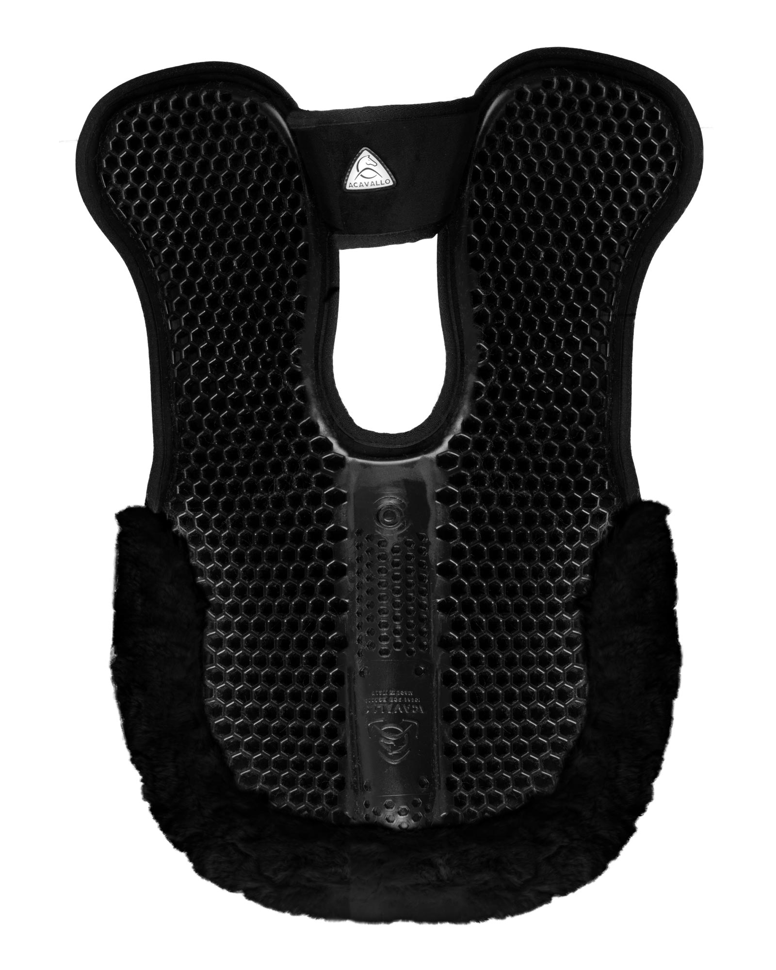Pad MF-S WFS suede rear sheepskin Hexagonal gel