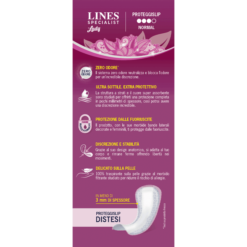 Proteggislip Femminili Lady Normal