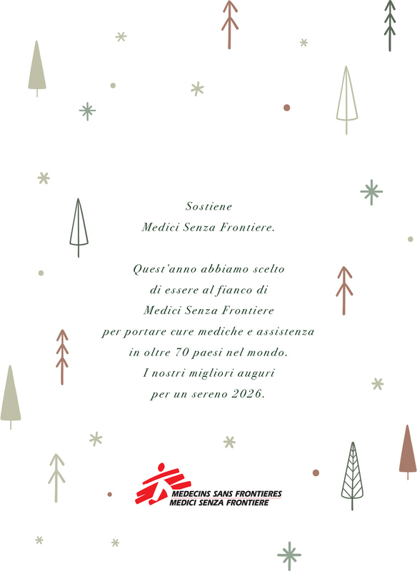 Biglietto di auguri aziendale - Cartolina verticale

