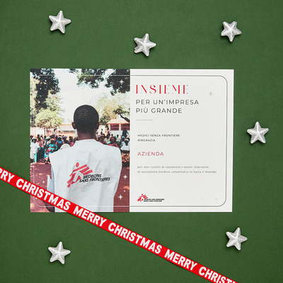 Attestato di donazione aziendale cartaceo II
