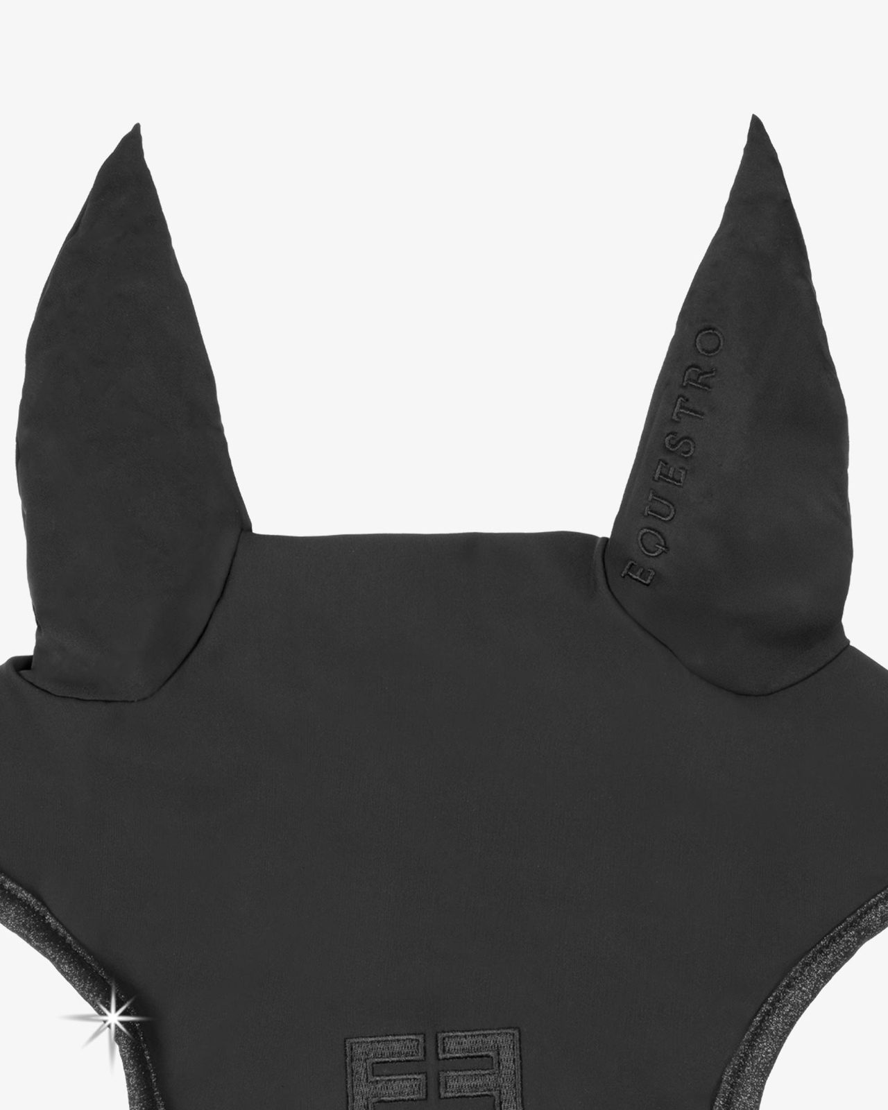 Universe fly veil in technical fabric and sparkling details