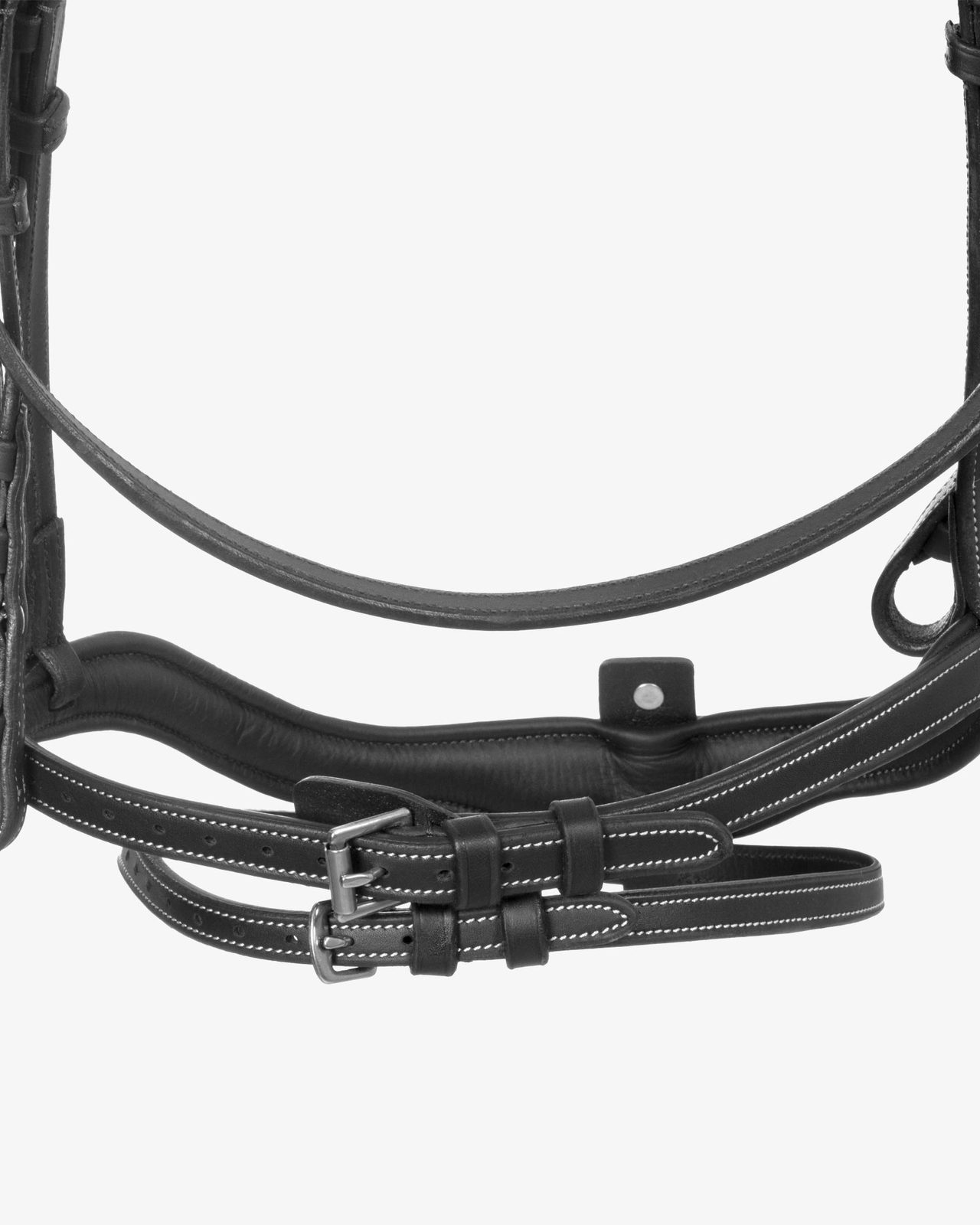 Soft leather stitched bridle