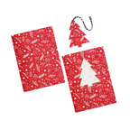 Biglietto di auguri di Natale aziendale - Albero
