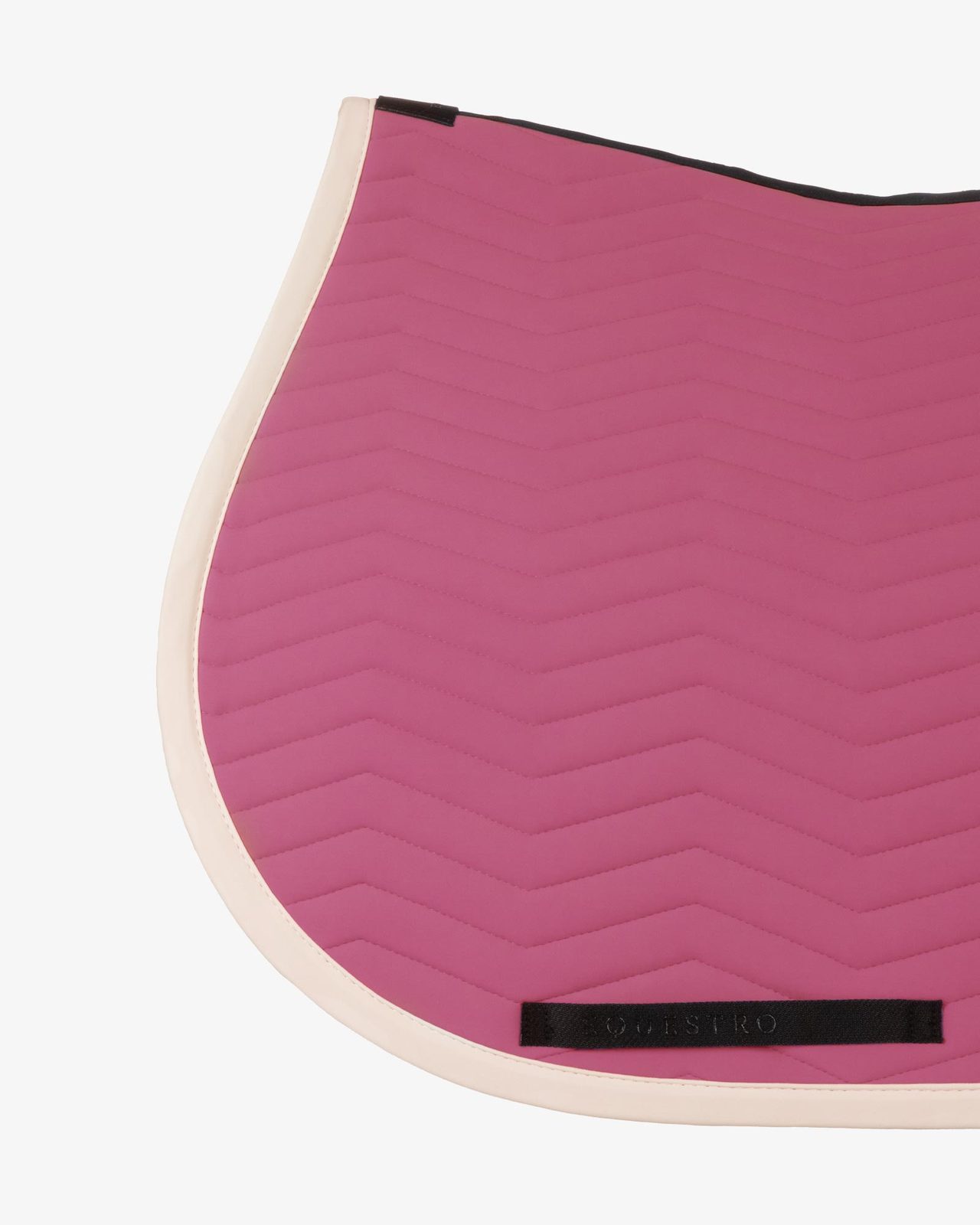 Wave Quilting jumping saddle pad in technical fabric