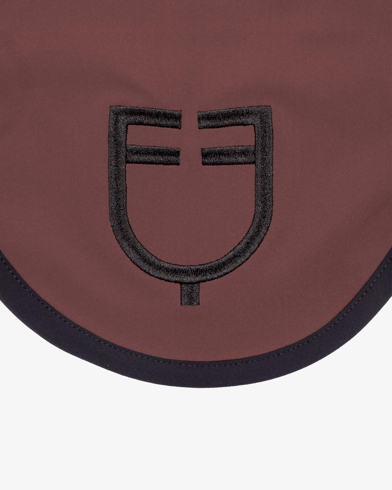 Black line edition fly veil in stretch material