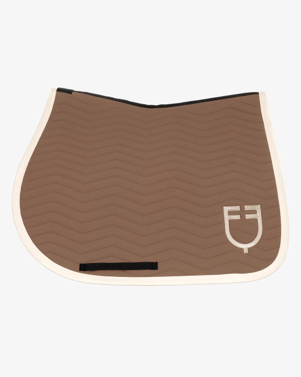 Wave Quilting jumping saddle pad in technical fabric