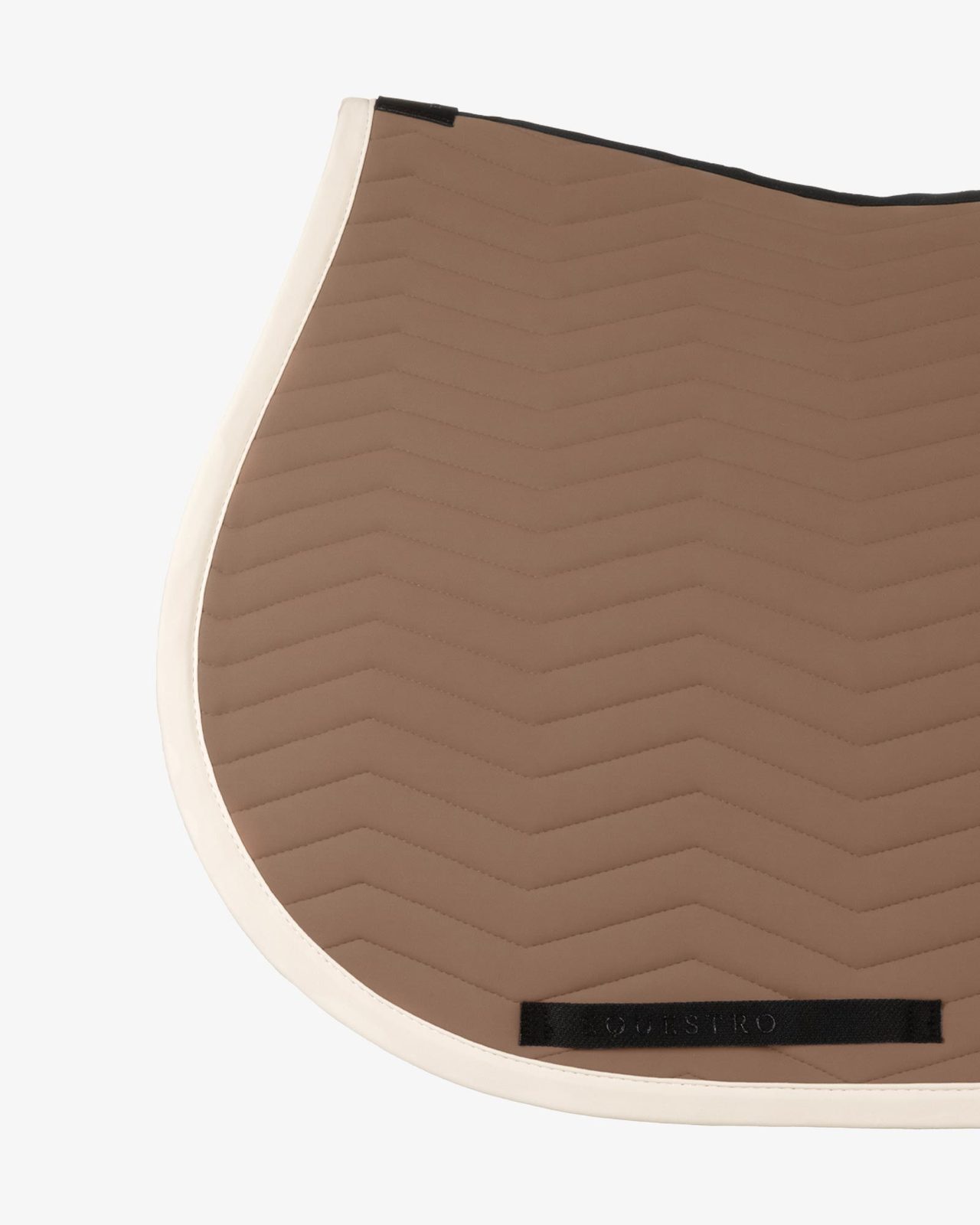 Wave Quilting jumping saddle pad in technical fabric