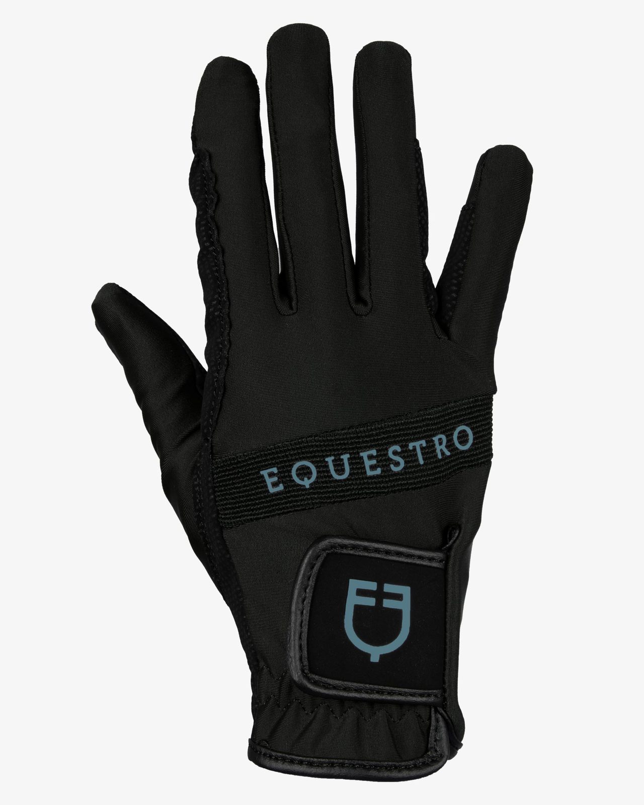 Gloves in technical fabric with multicolor logo