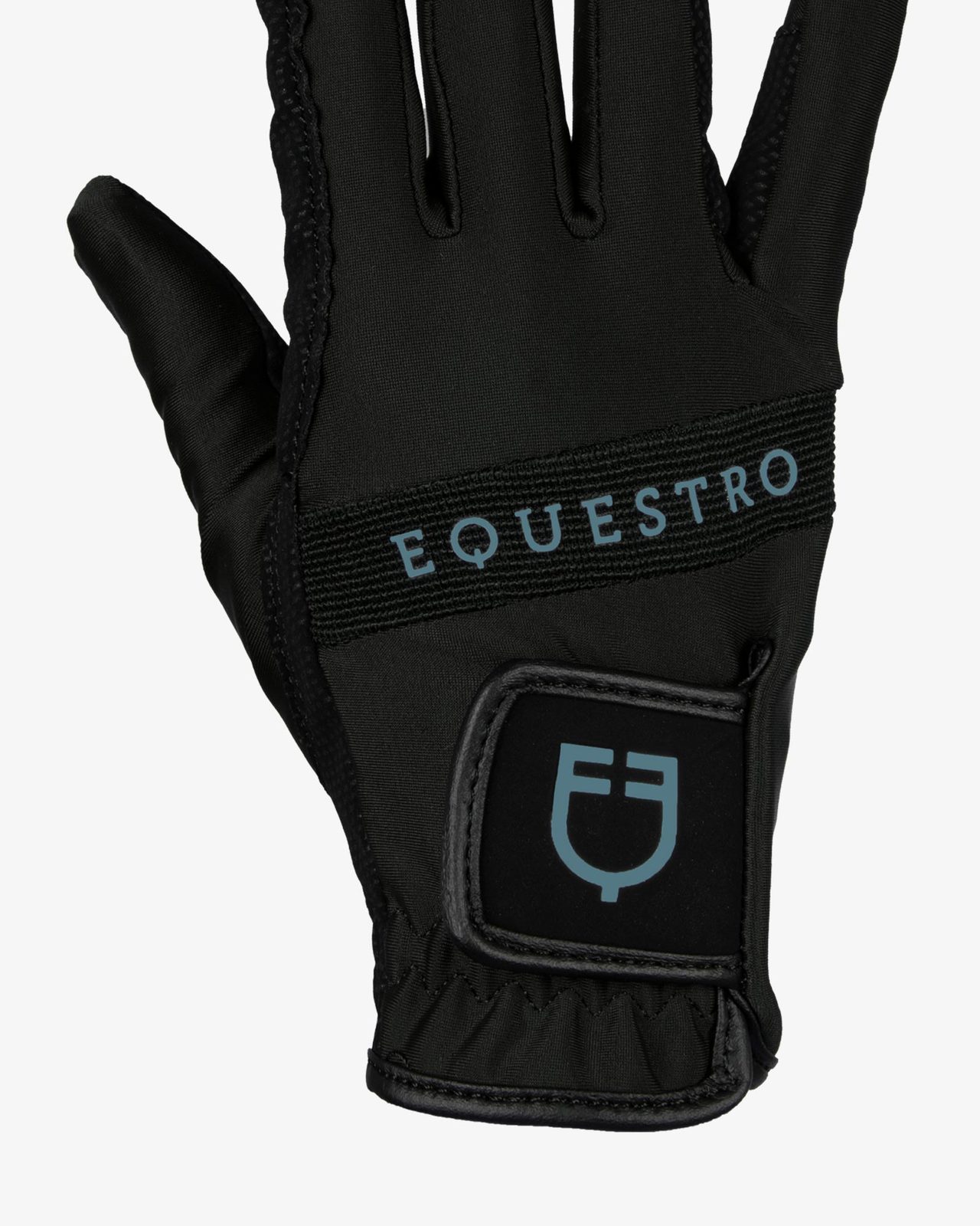 Gloves in technical fabric with multicolor logo