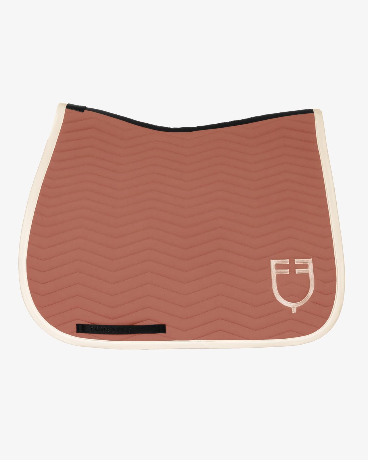 Wave Quilting dressage saddle pad in technical fabric