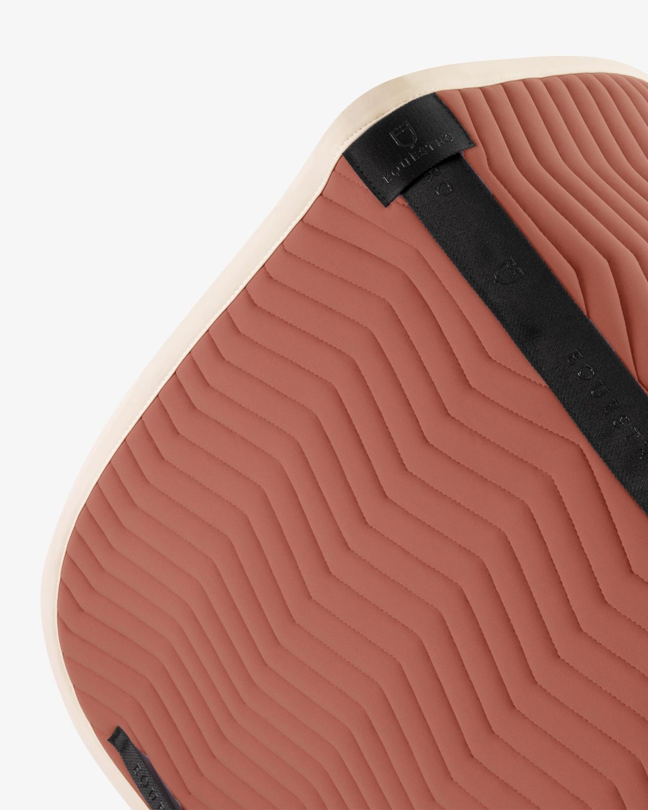 Wave Quilting dressage saddle pad in technical fabric