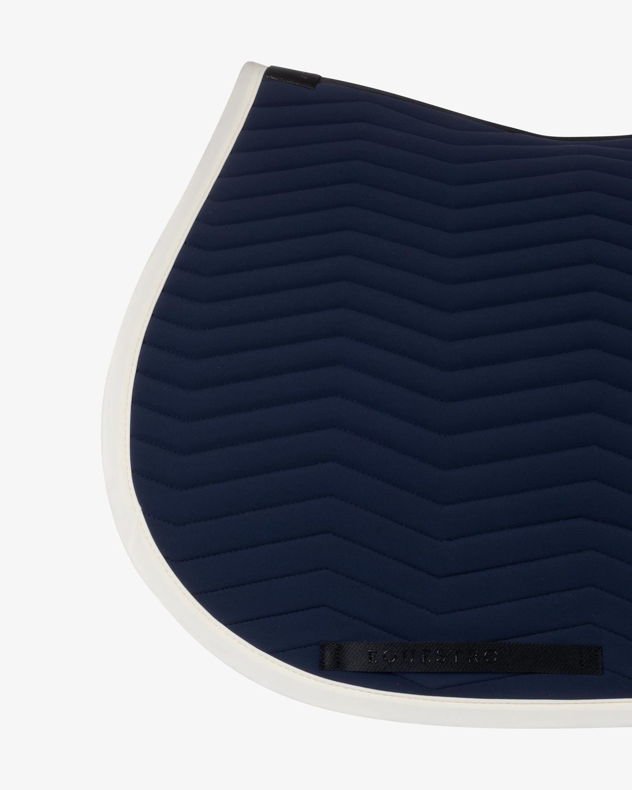 Wave Quilting jumping saddle pad in technical fabric
