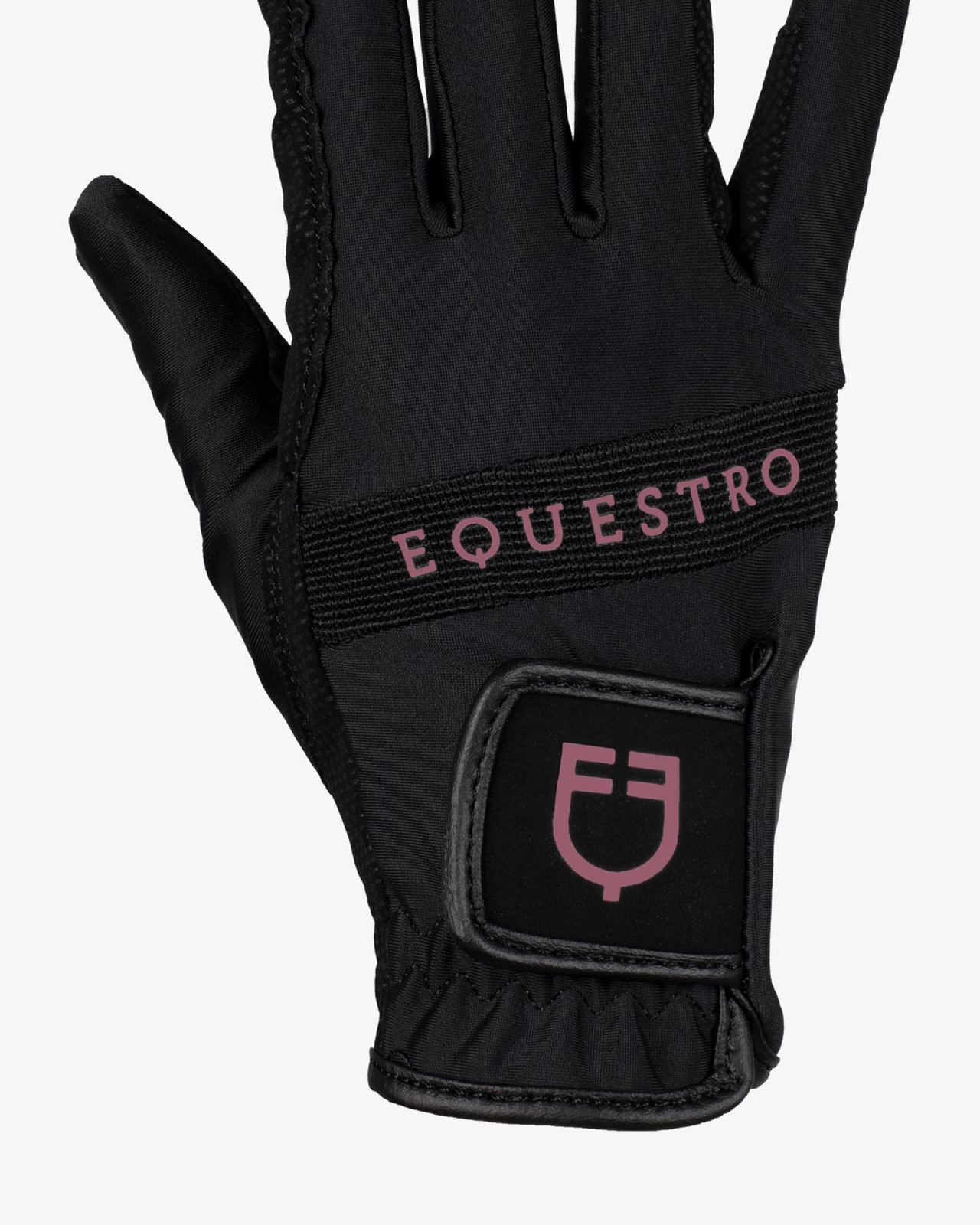 Gloves in technical fabric with multicolor logo