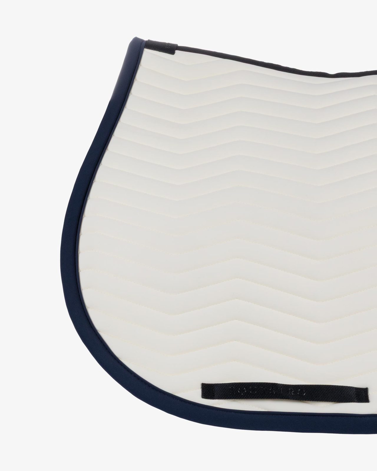 Wave Quilting jumping saddle pad in technical fabric