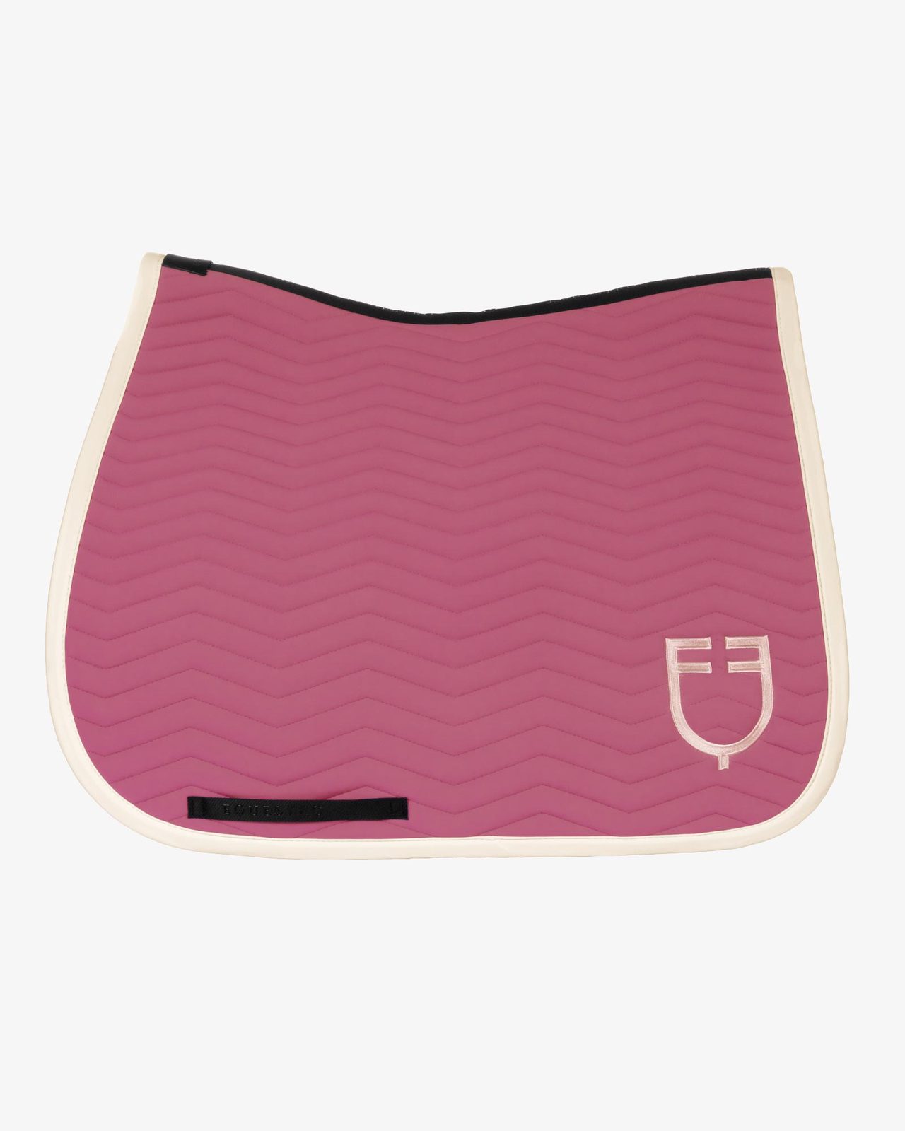 Wave Quilting dressage saddle pad in technical fabric
