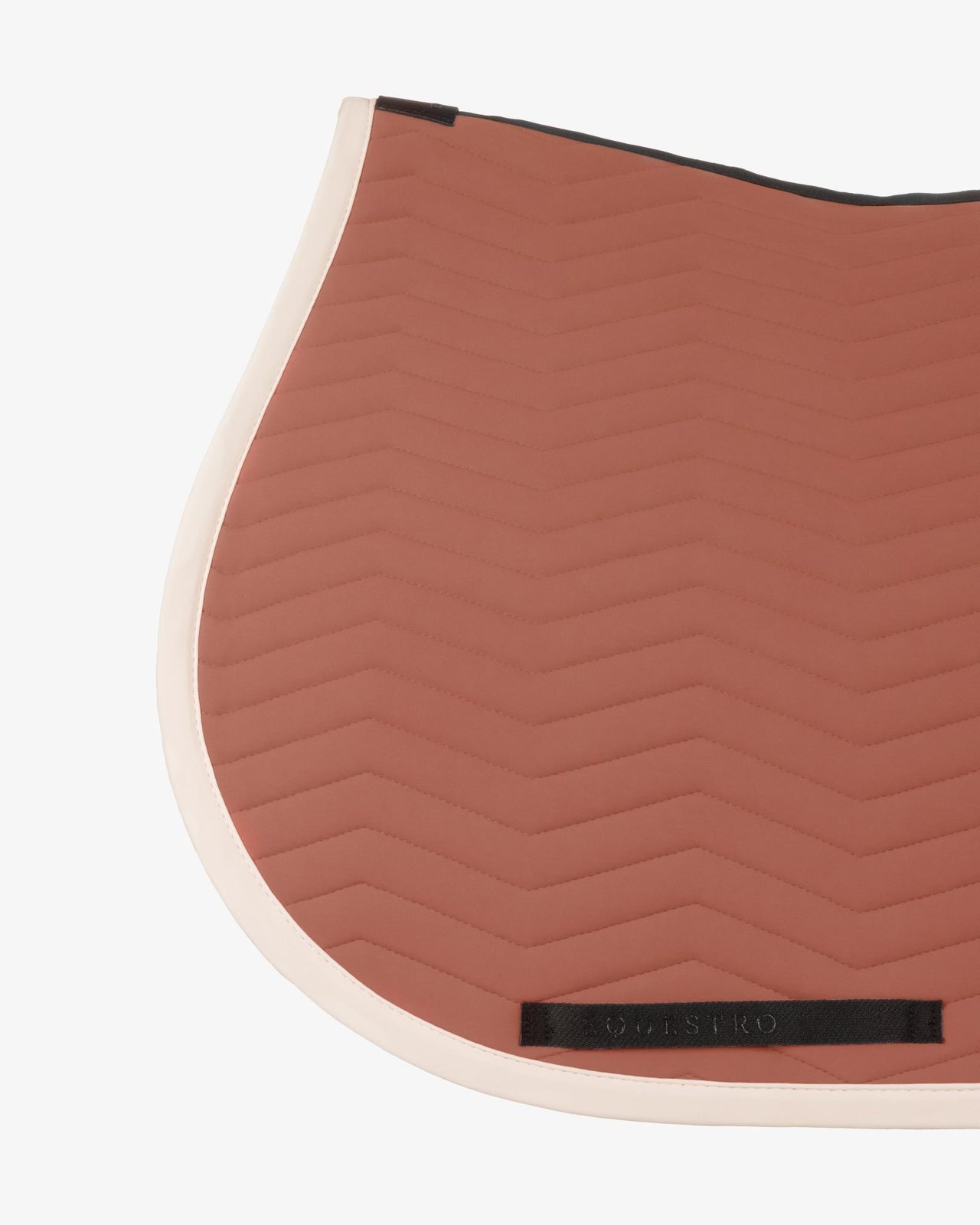 Wave Quilting jumping saddle pad in technical fabric