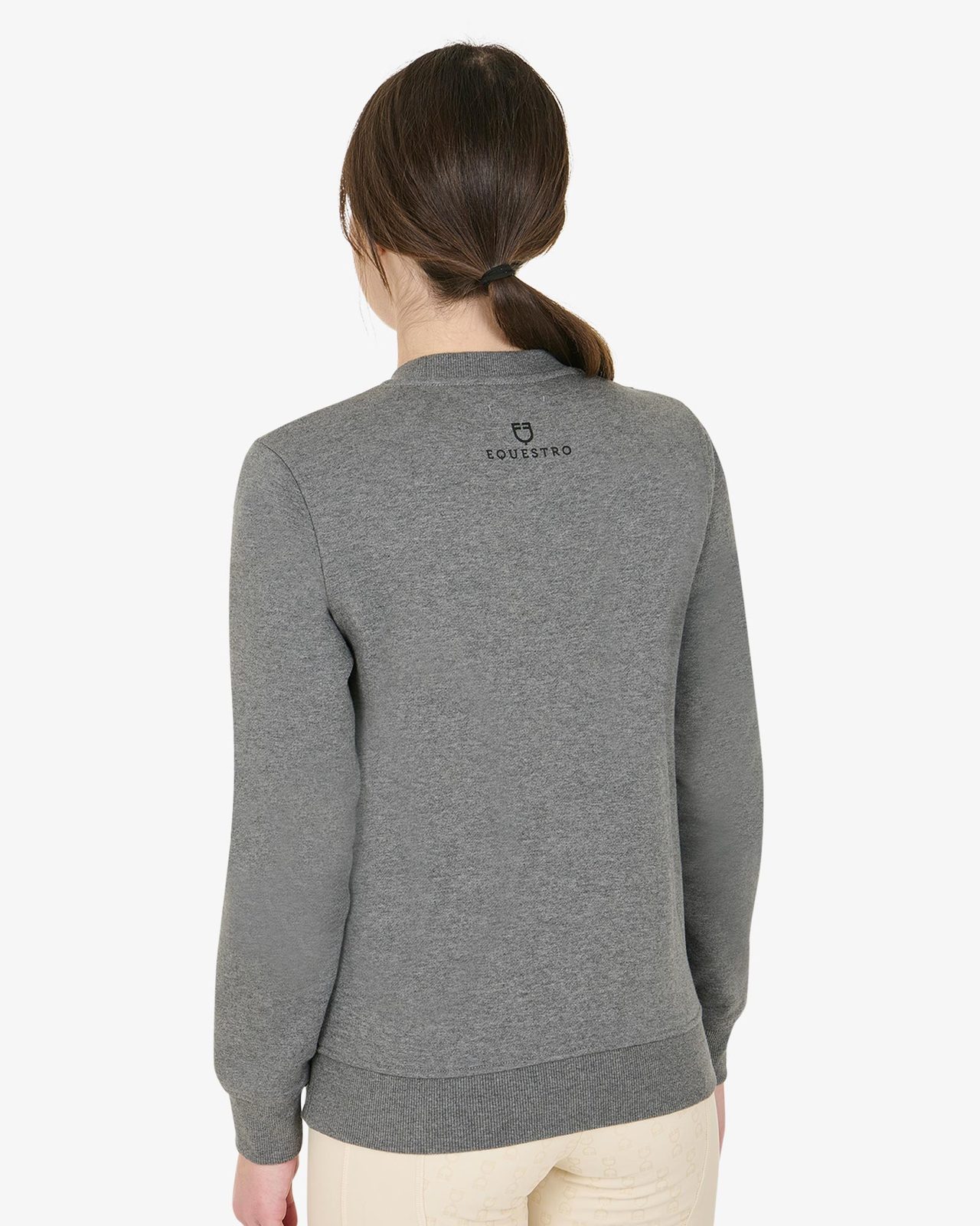 Felpa donna girocollo Monogram