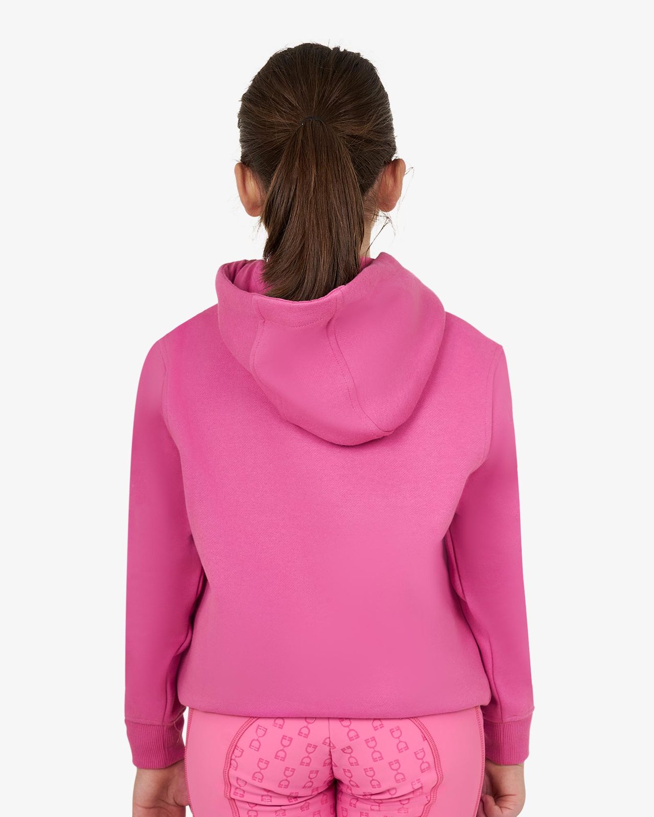 Felpa bambina Winter Love con cappuccio