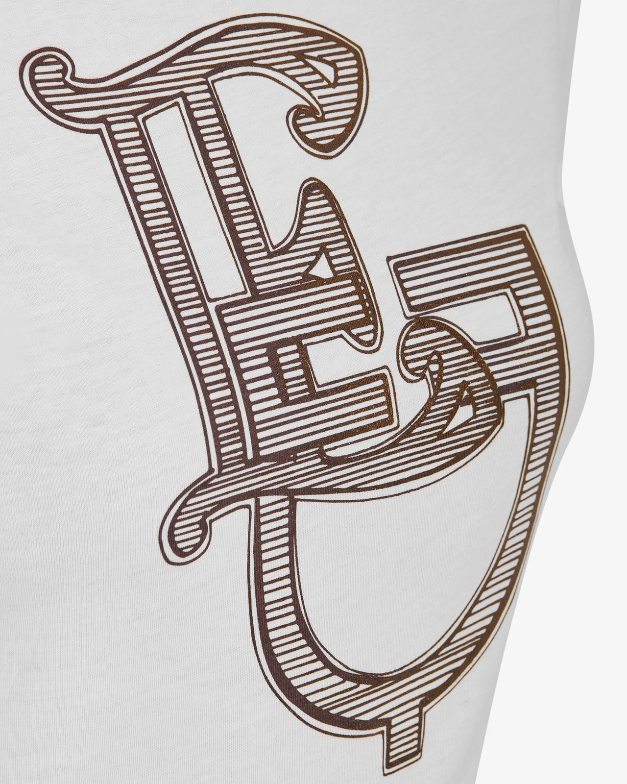 T-shirt donna Lamina Monogram in cotone