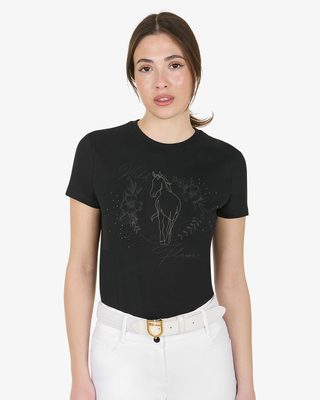 T-shirt donna Wild Flower in cotone