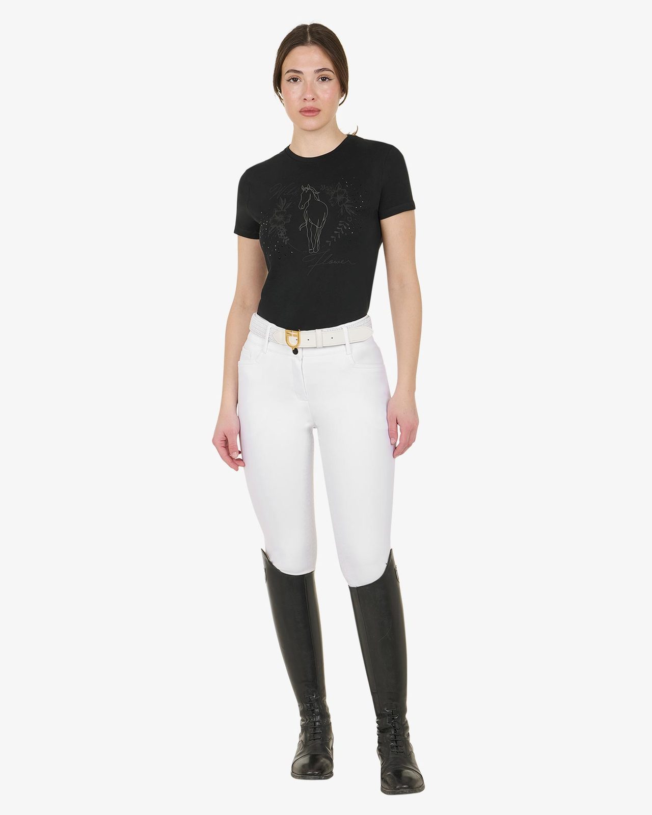 T-shirt donna Wild Flower in cotone