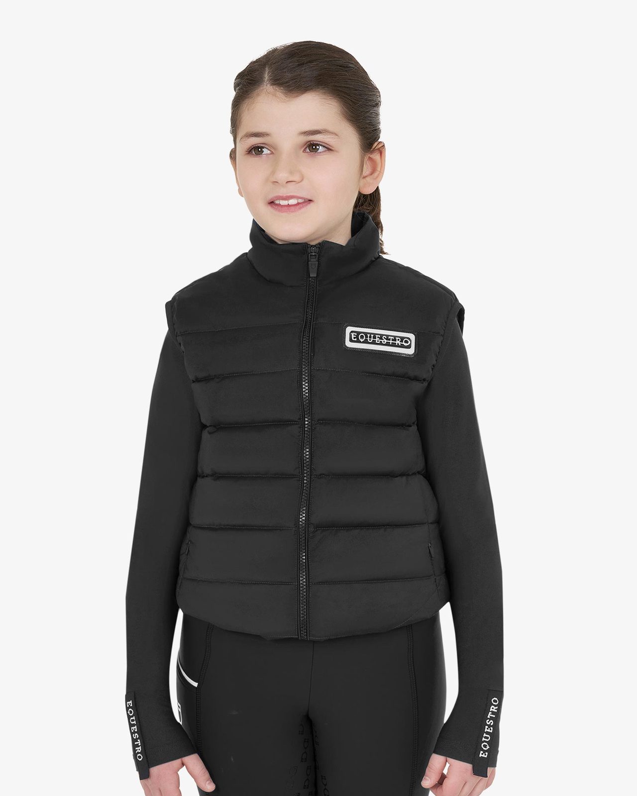 Girls' technical nylon vest