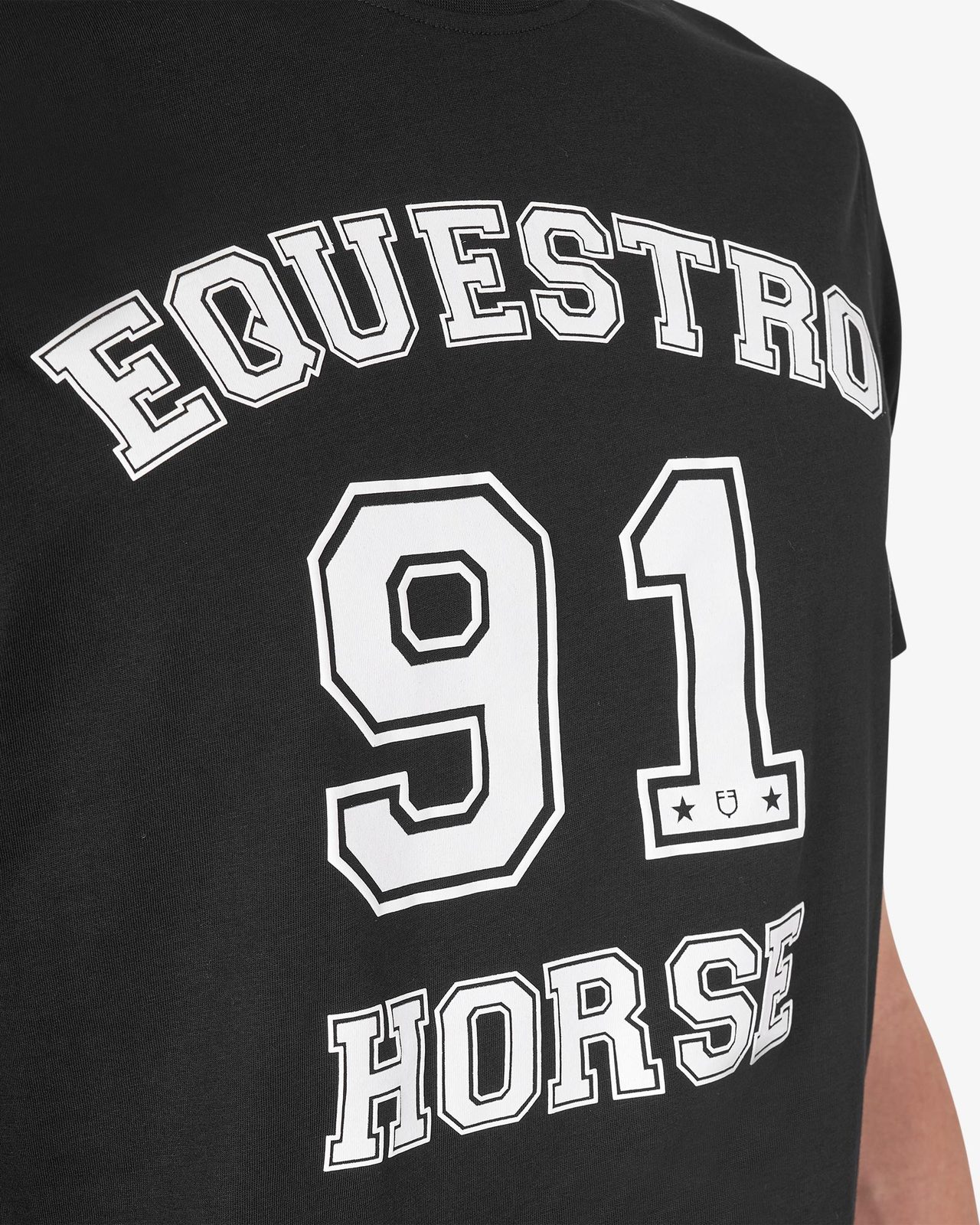 T-shirt uomo Horse Club in cotone