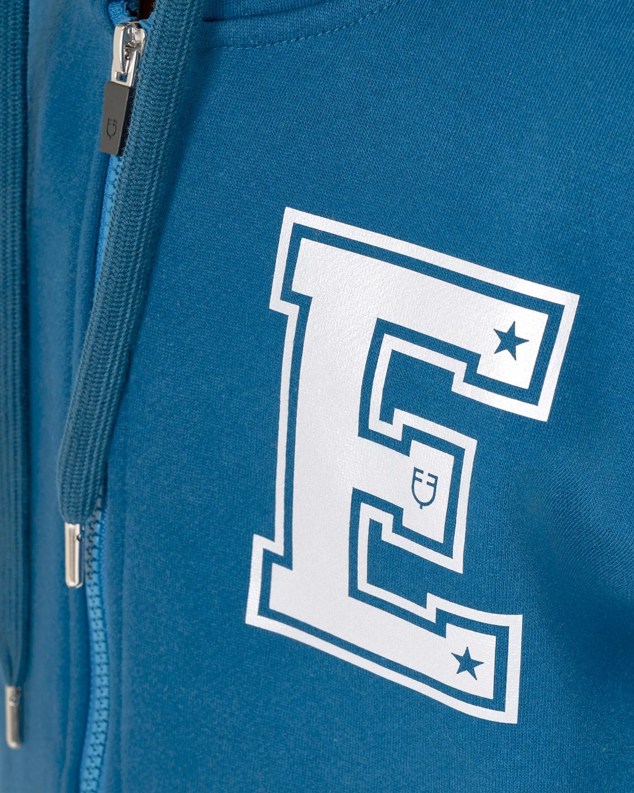 Girls' institutional hoodie with front zip