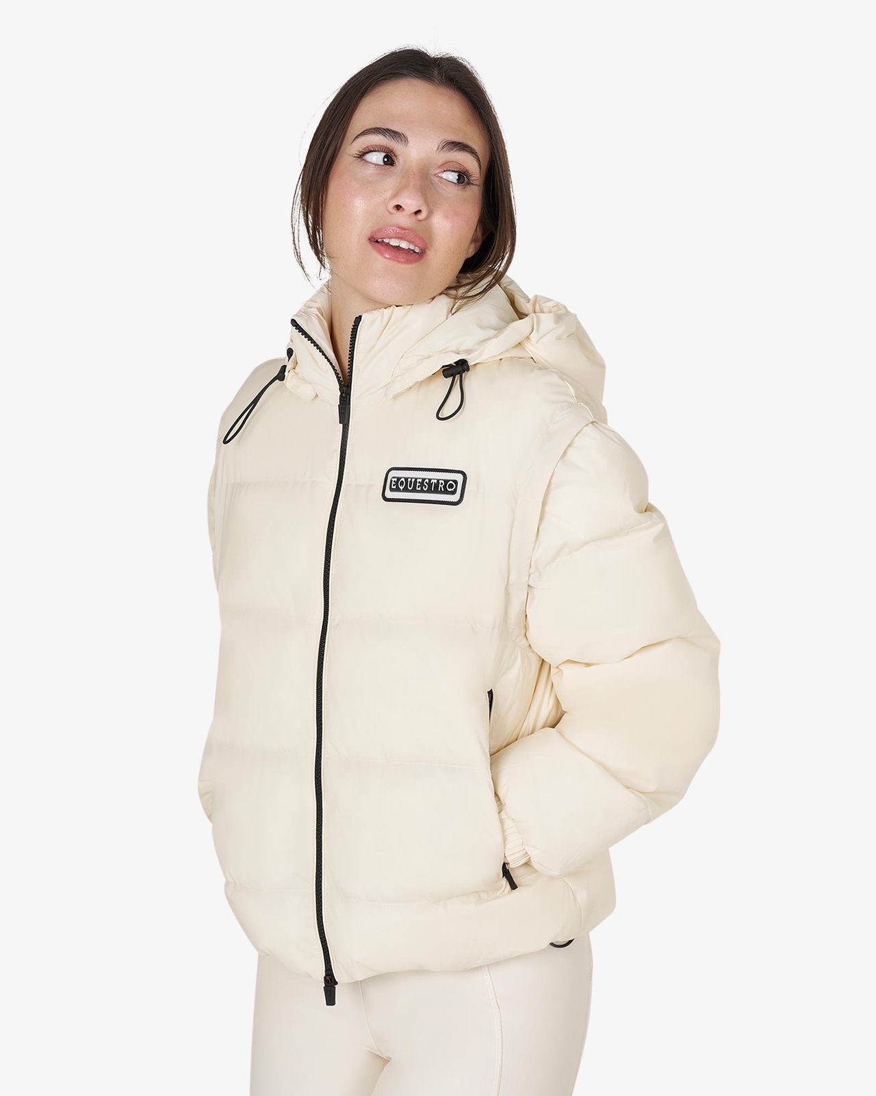 Women's 3-in-1 down jacket with detachable inserts