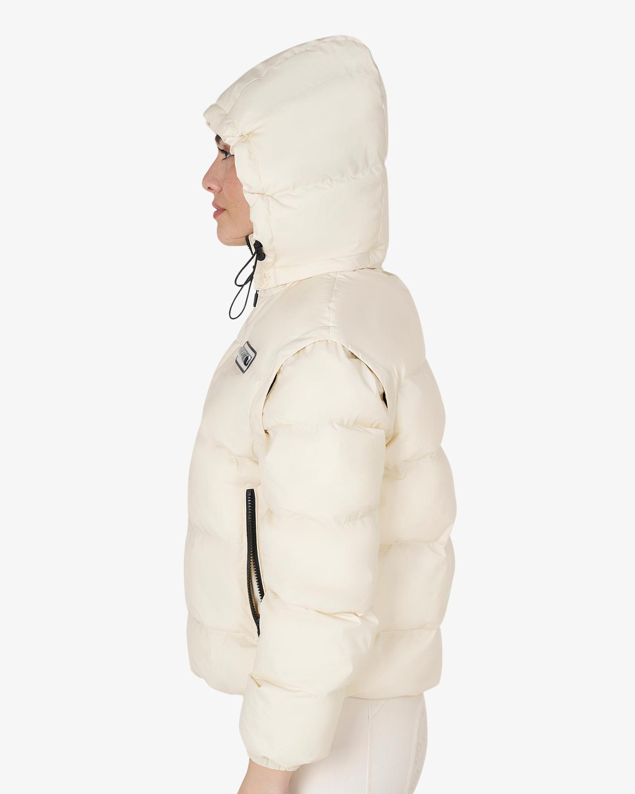 Women's 3-in-1 down jacket with detachable inserts