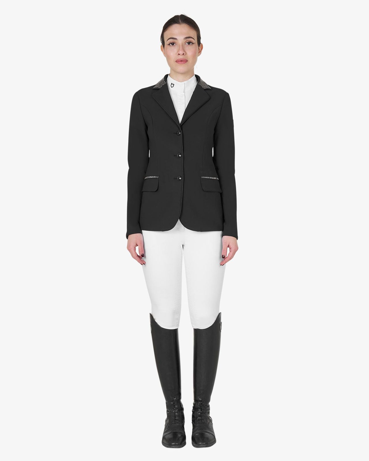 Giacca donna da concorso con strass