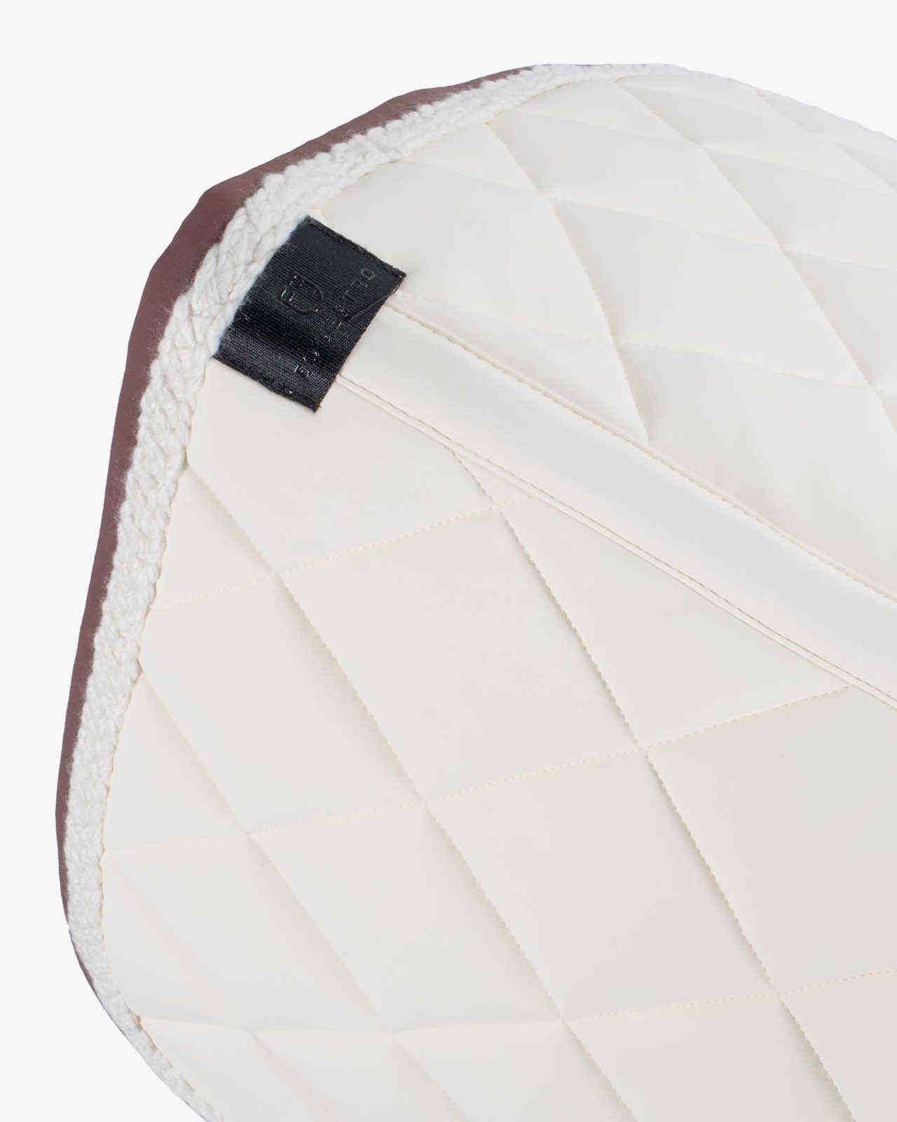 Braided cord dressage saddle pad