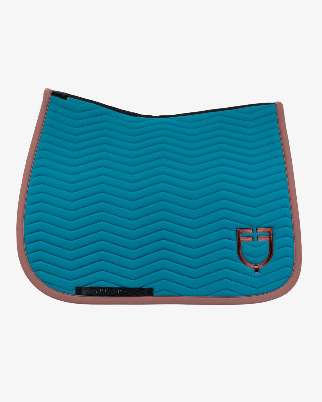 Wave Quilting dressage saddle pad in technical fabric