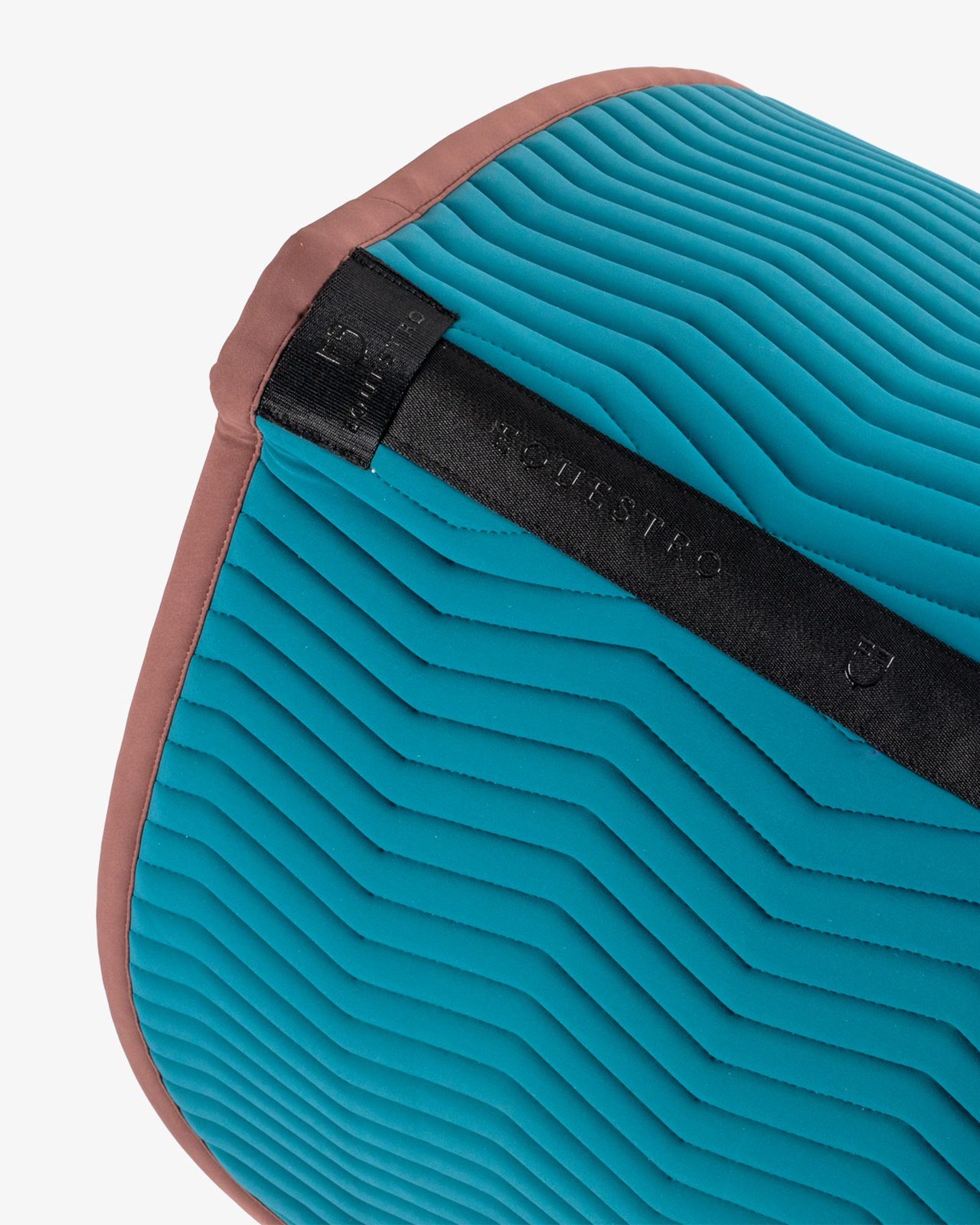 Wave Quilting dressage saddle pad in technical fabric
